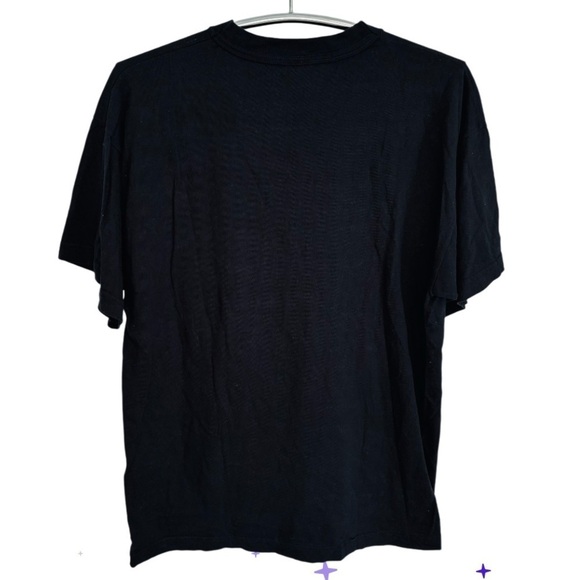 MONTE CARLO MONACO FISH BLACK T-SHIRT + GOLD EMBROIDERY, SIZE XL - Picture 4 of 8